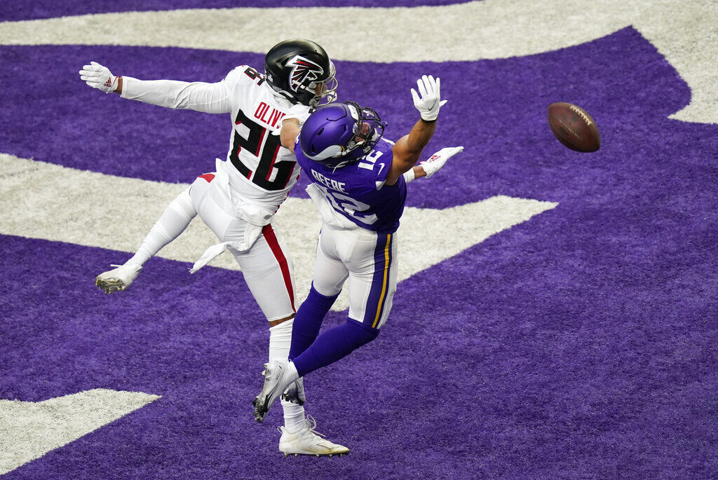 APTOPIX Falcons Vikings Football